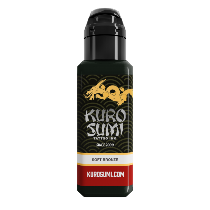 Kuro Sumi Bronze Lining & Shading Tattoo Ink Set - Professional Tattoo Supplies for Artists | Perfect for Lining, Shading & Detailed Tattoo Work