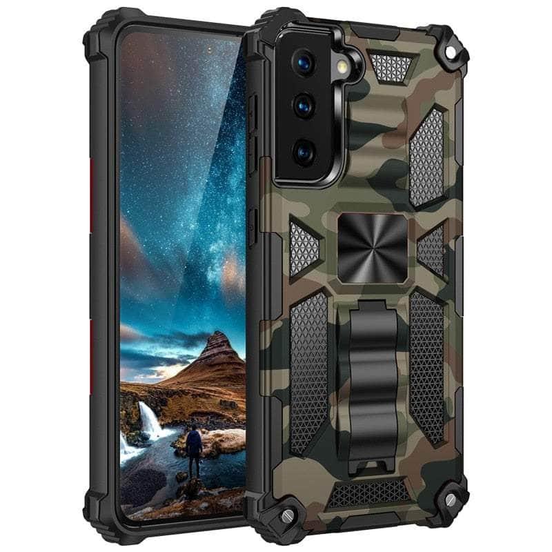 Magnetic Kickstand Case for Samsung Galaxy S23 Plus - Secure Grip & Hands-Free Viewing - Perfect for Work, Travel & Entertainment