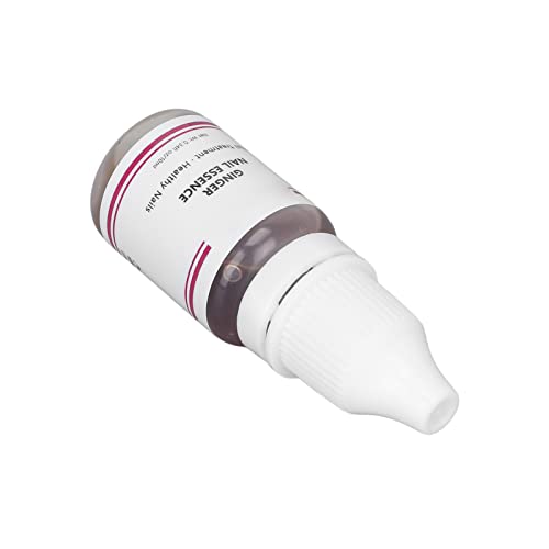 Ginger Extract Nail Treatment Serum 10ml - Mild & Effective Solution for Onychomycosis, Daily Nail Care for Home & Travel - Perfect for Brittle Nails & Fungal Infections
