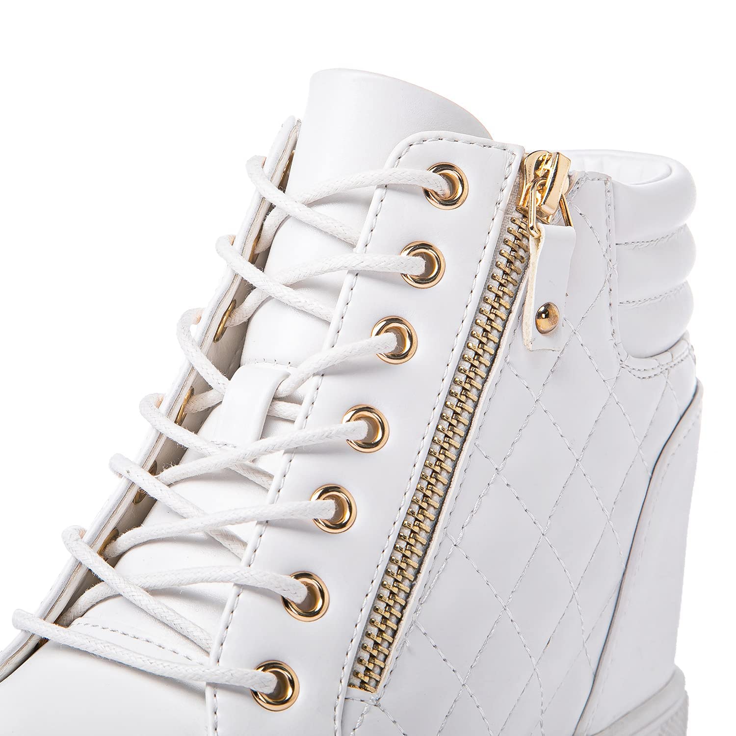 GLOBALWIN Women's Ankle Boots Wedge Sneakers - Comfortable Casual Shoes for Women | Perfect for Work, Travel & Everyday Wear