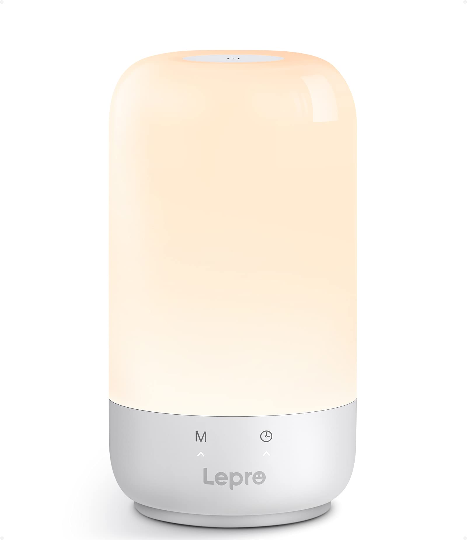 Lepro RGB Dimmable LED Table Lamp - 350lm Color Changing Night Light with Timer, Perfect for Bedroom Nightstand, Kids Room & Home Decor