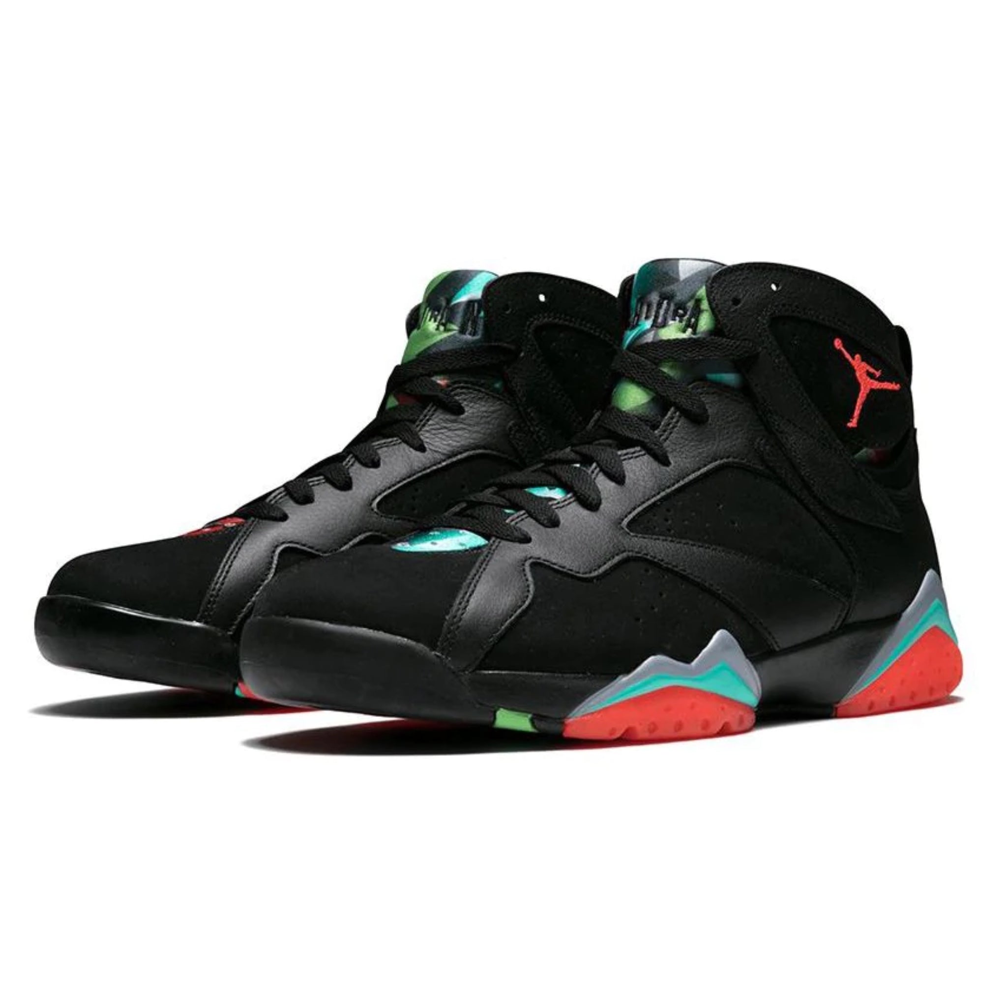 Air Jordan 7 Retro Barcelona Night - Black Infrared 23 Graphite Basketball Shoes for Men | Authentic Retro Sneakers for Streetwear & Basketball Games