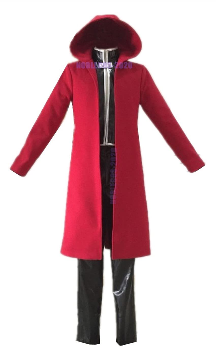 Fullmetal Alchemist Edward Elric Cosplay Costume Set - Anime Trench Coat & Pants for Halloween, Conventions & Roleplay | Custom Made Anime Outfit