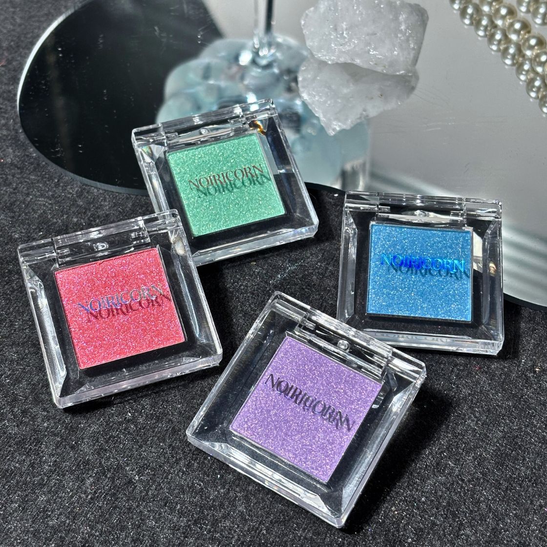 NOIRICORN Lulicore Duochrome Eyeshadow Palette - 12 Highly Pigmented Shimmer & Metallic Eyeshadows for Stunning Eye Makeup | Perfect for Party, Date Night & Special Occasions