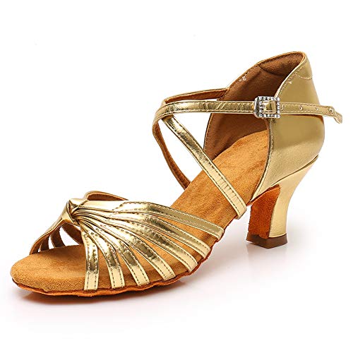 2inch Heel-gold-1219qdyj-pu