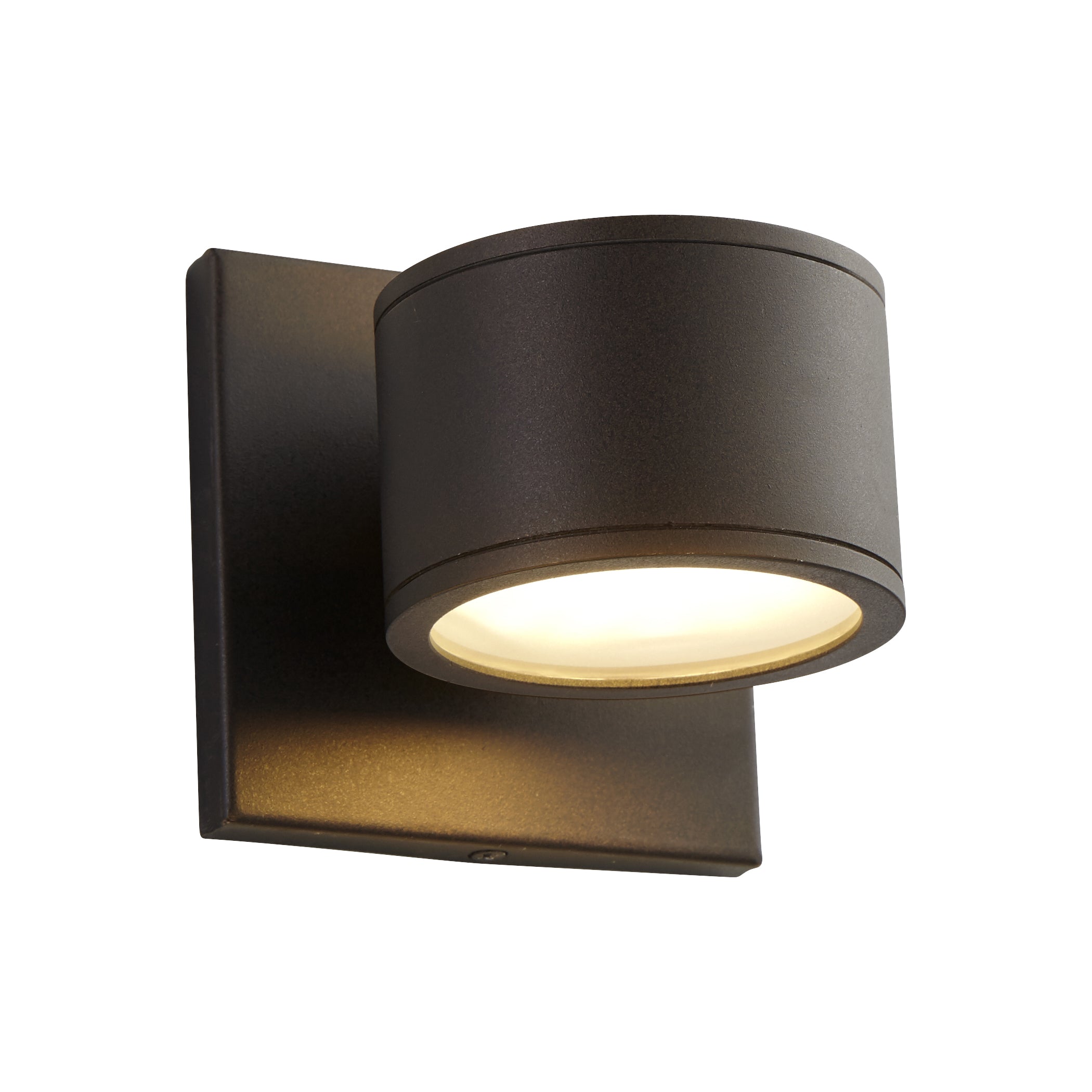 Oxygen Ceres 3 727 22 Outdoor Wall Sconce Light in Oiled Bronze Finish - Weatherproof Exterior Lighting for Patio, Garden, and Porch