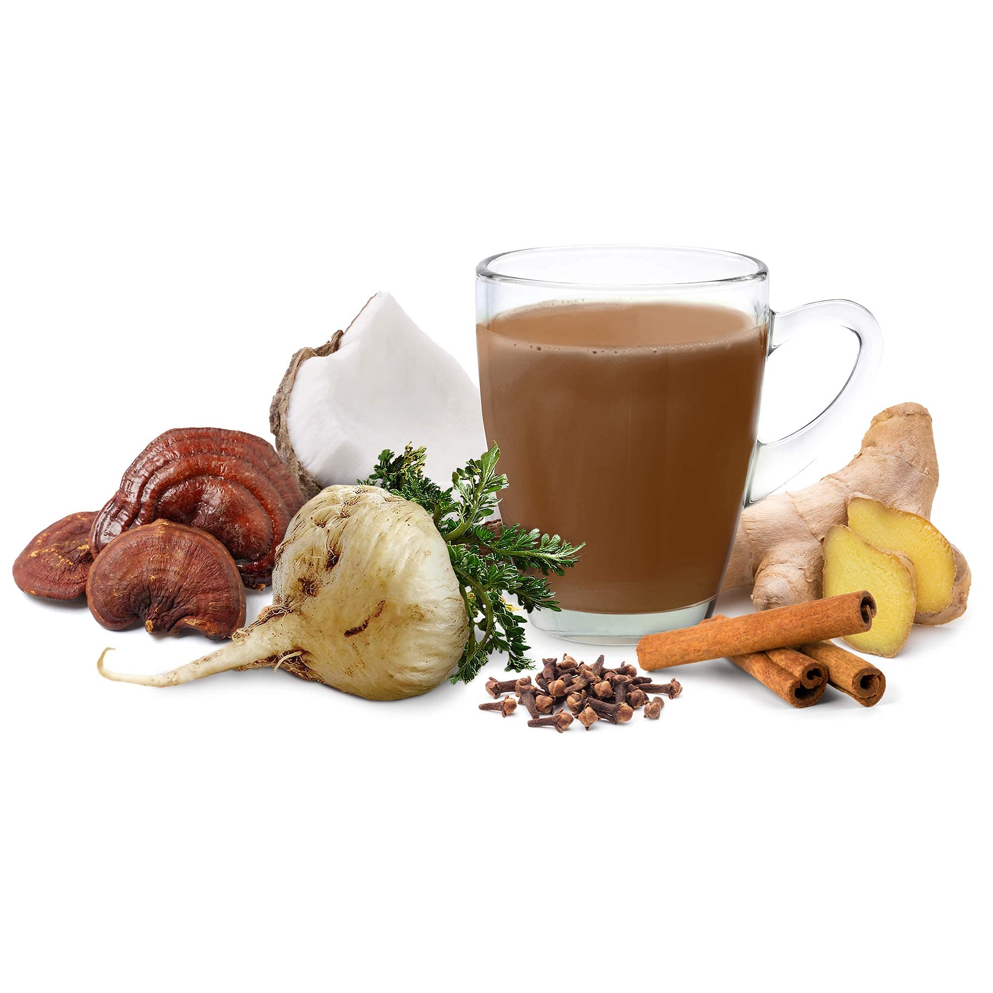 Organic Sunfood Maca & Mushrooms Powder - 7 oz | Energy & Immune Support | Perfect for Smoothies, Coffee & Baking