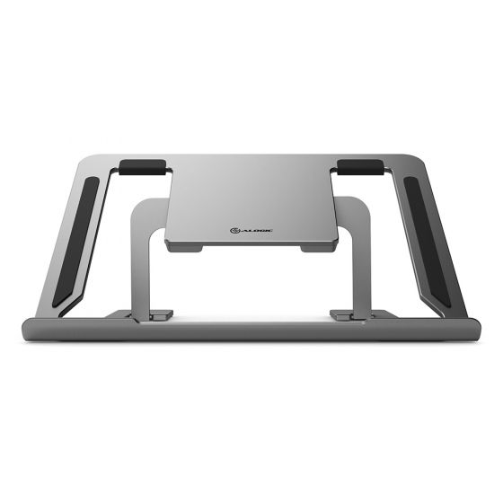 Adjustable & Portable Laptop Stand Riser - Ergonomic Computer Holder for Home Office, Desk, or Travel - Improves Posture for Comfortable Work & Study
