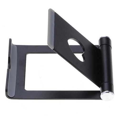 Premium Aluminum Alloy Adjustable Phone Stand - Anti-Slip Multi-Angle Desktop Mobile Phone Holder for iPhone, Samsung, iPad - Perfect for Work, Video Calls & Hands-Free Viewing