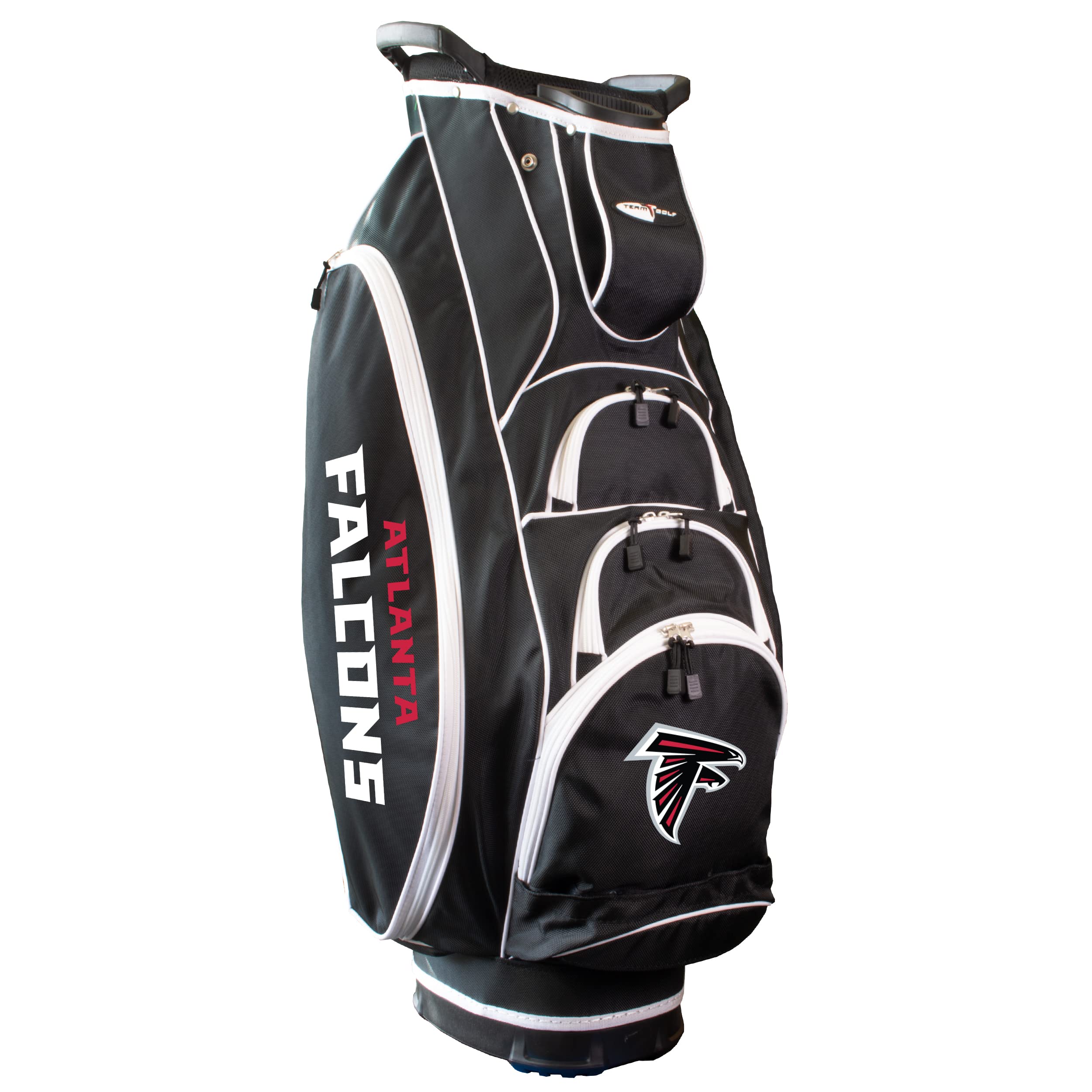 **Team Golf NFL Albatross Cart Golf Bag – Lightweight 10-Way Club Divider with Insulated Cooler Pocket, Velcro Glove & Umbrella Holder – Lift Assist Handles – Perfect for Golf Tournaments & Casual Play**