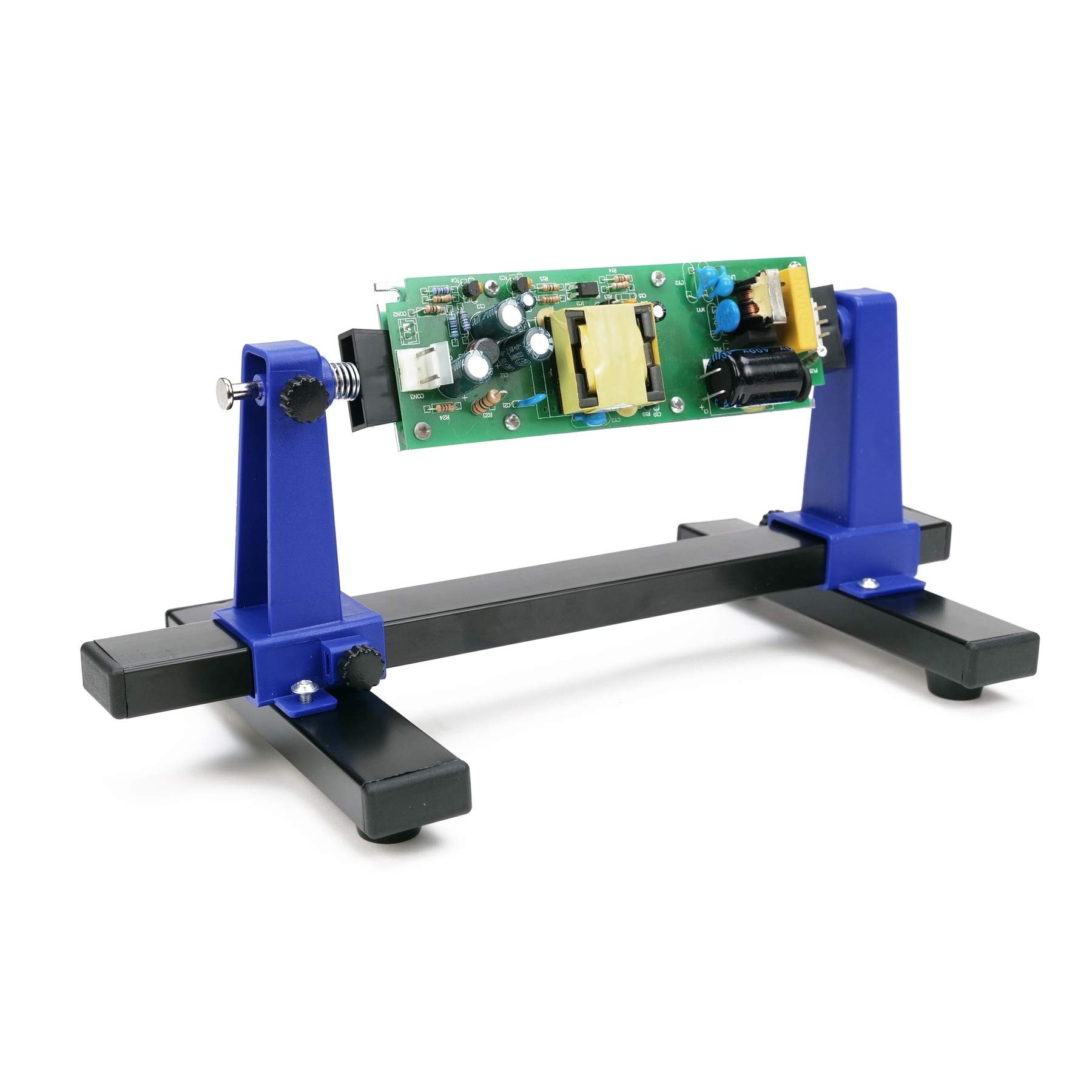 AmScope Adjustable Circuit Board Holder & Clamping Kit - 5-Piece Multipack PCB Holder Frame for Electronics Repair & Soldering - Perfect for DIY Projects, Hobbyists & Professional Technicians