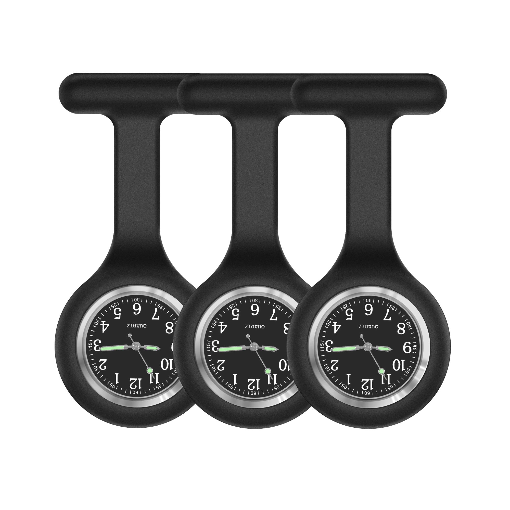 Nurse Fob Watch with Second Hand - Clip on Nursing Watch for Medical Professionals - Perfect for Hospitals, Clinics & Healthcare Workers