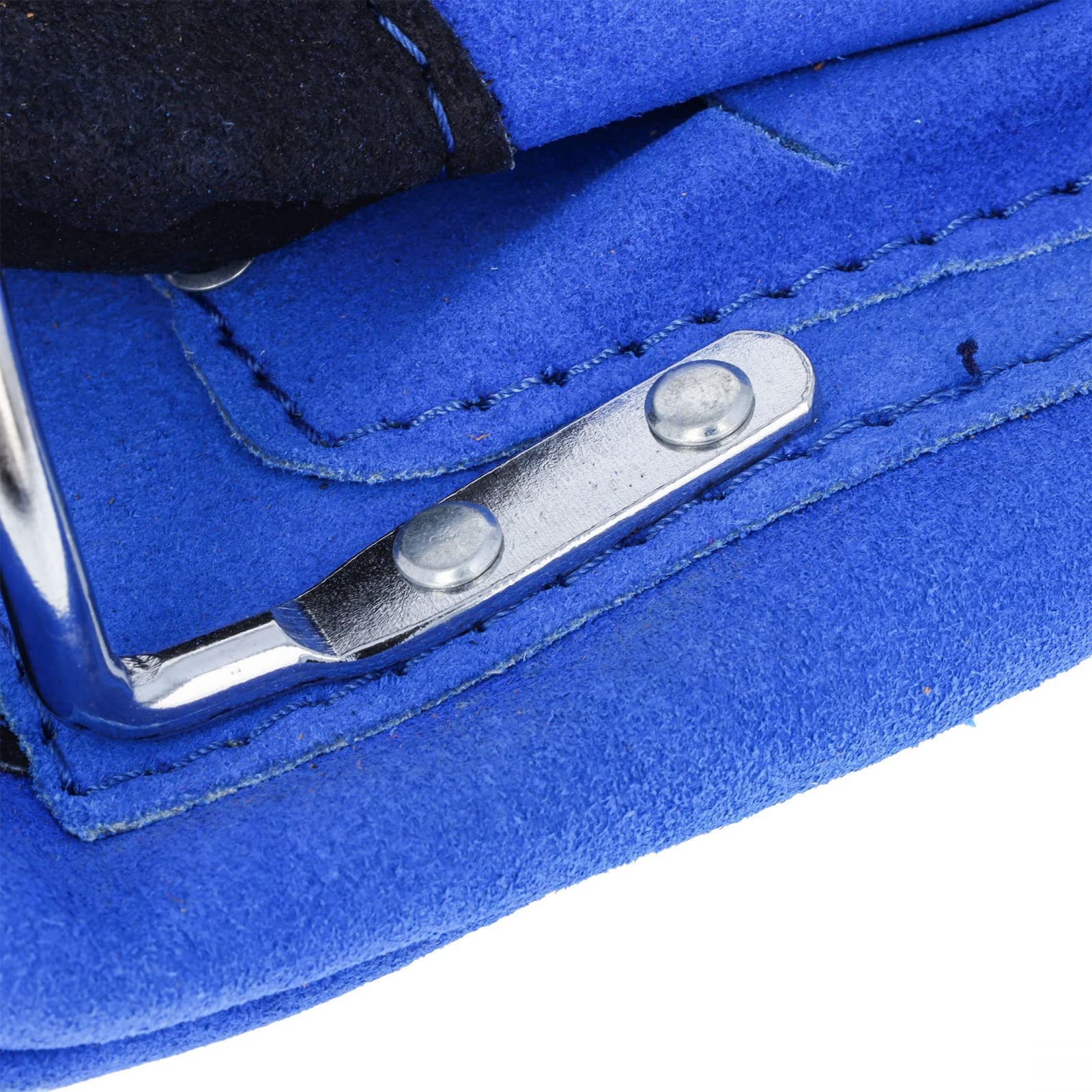 10-Pocket Suede Leather Tool Pouch - Heavy Duty Hammer Drill Tool Bag for Construction, DIY & Home Improvement Projects