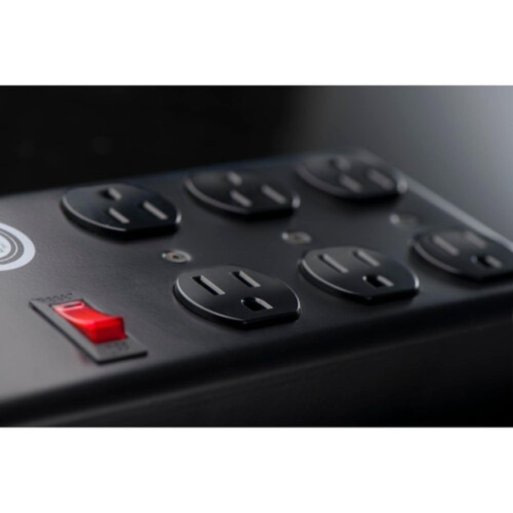 Black Lion Audio PG-P Portable Power Conditioner with 6 Outlets & 9' Cable - Perfect for Home Studios, Live Performances & Professional Audio Setups
