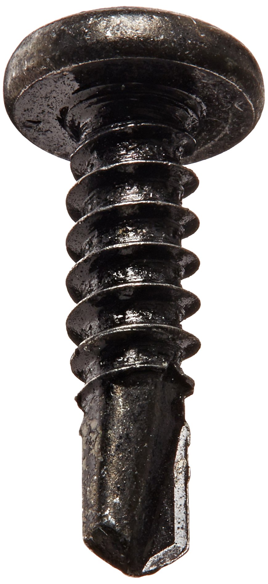 Black Zinc Self-Drilling Screws #10-16, 3/4