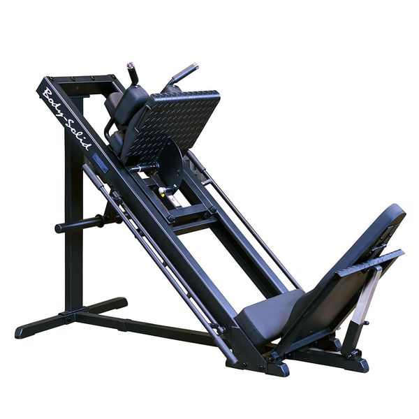 Body Solid Leg Press & Hack Squat Combo Machine - Professional Gym Equipment for Leg Workouts - Perfect for Home & Commercial Use