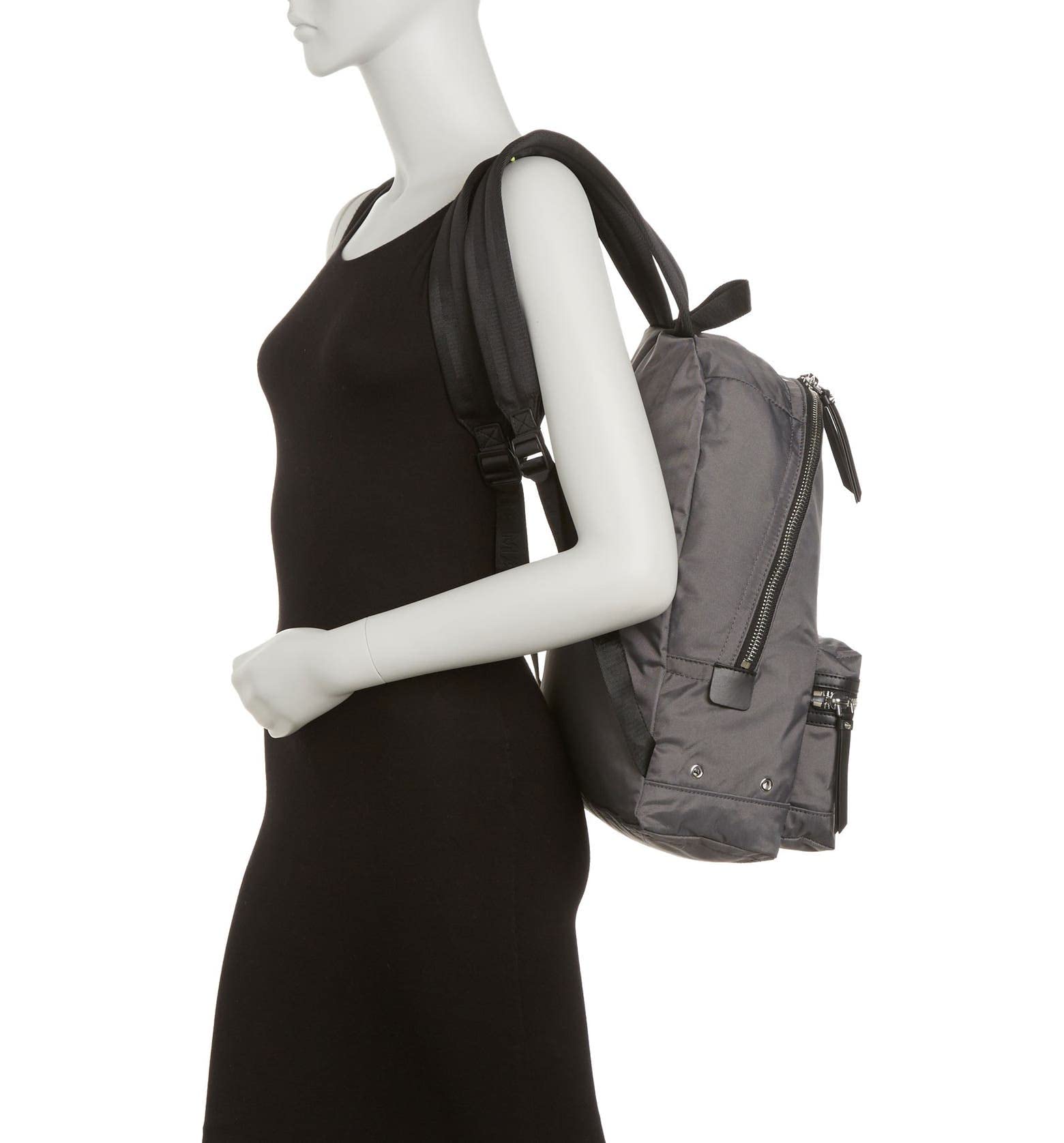 Marc Jacobs Nylon Backpack for Women - Lightweight Waterproof Travel Backpack, Stylish Laptop Backpack for Work, School & College (Perfect for Commuting, Business Trips & Daily Use)