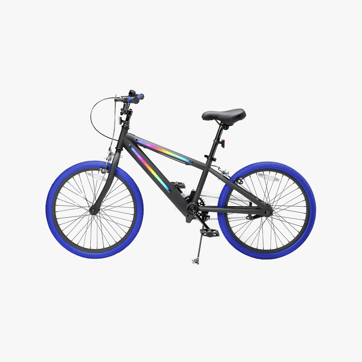 Light Rider 20 LED Kids Bike with Flashing Wheels - Best Children's Light Up Bicycle for Night Riding, Birthday Gifts & Outdoor Play
