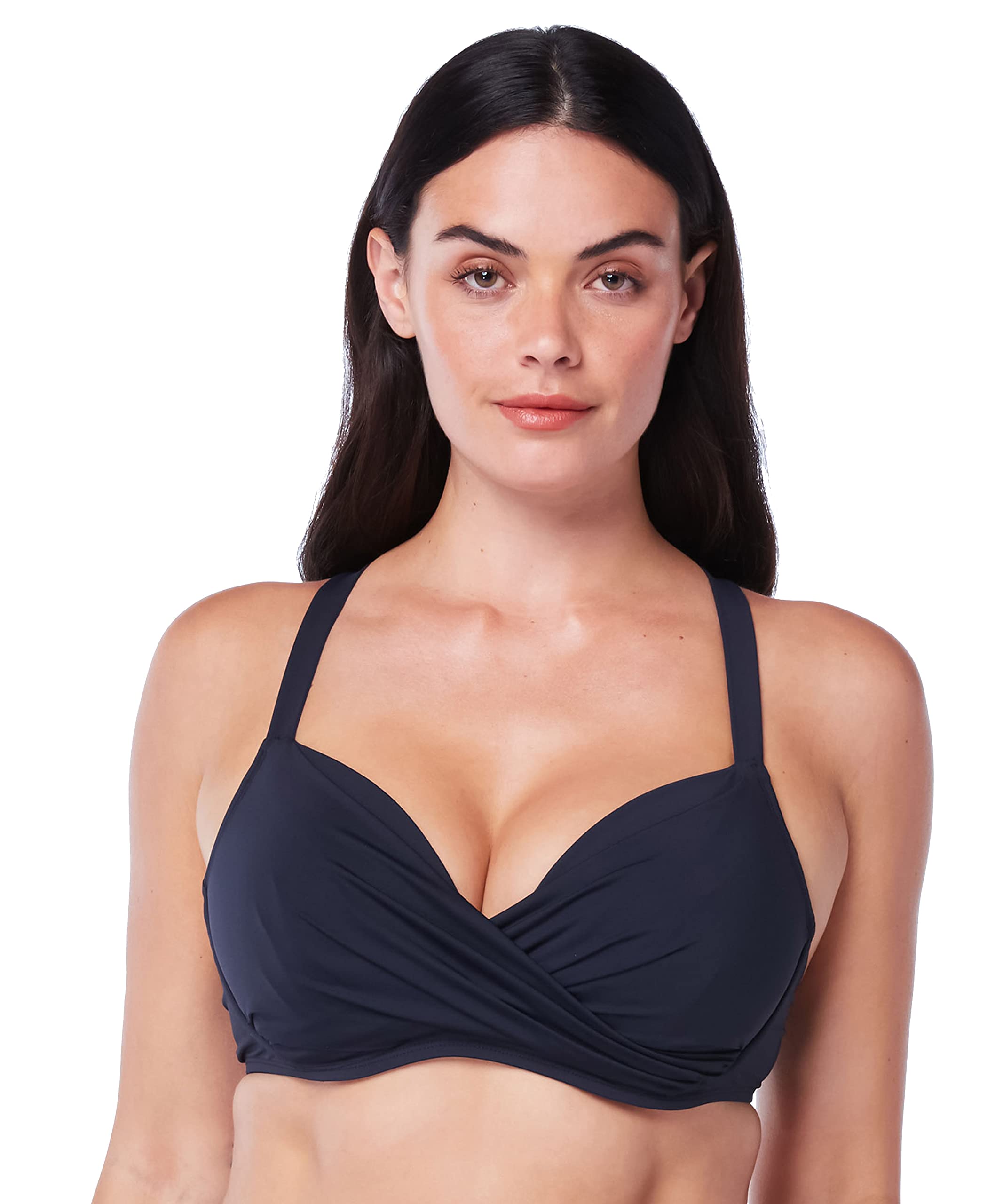 Bleu Rod Beattie Kore Twist Convertible Underwire Bikini Top for Women - D to DD Cups Support | Adjustable Straps & Removable Padding | Perfect for Beach, Pool & Summer Vacations