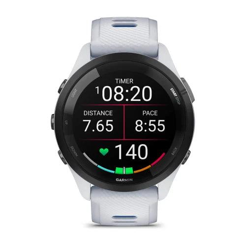 Garmin Forerunner 265 GPS Smartwatch - 46mm Running Watch with Advanced Performance Metrics & Music Storage - Perfect for Marathon Training & Outdoor Fitness Tracking