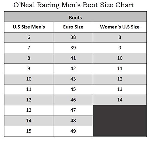 O'Neal New Logo Men's Dirt Bike Boots - Motocross & Off-Road Riding Footwear for Adventure & Racing