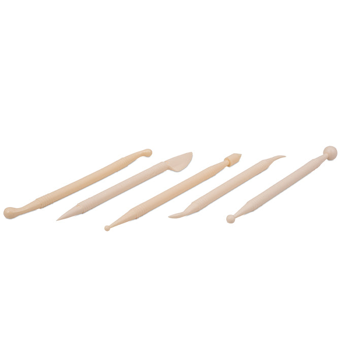 FMM Sugarcraft Modeling Tool Set - 5 Piece Cake Decorating Kit for Fondant, Gum Paste & Clay - Perfect for Baking, Wedding Cakes & DIY Crafts