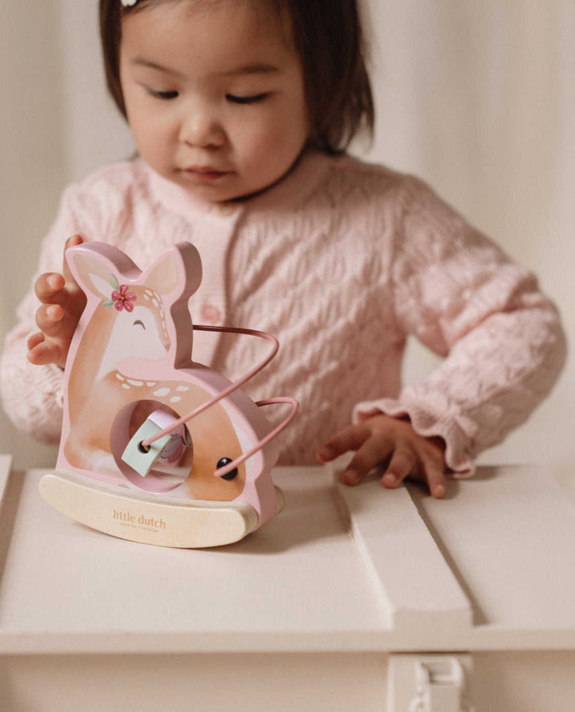 Fairy Garden Rocking Deer Spiral Toy - Whimsical Outdoor Decor for Garden, Patio, and Yard - Perfect for Kids Play Area and Fairy Tale Themed Landscaping