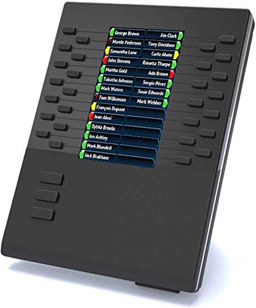 Refurbished Mitel Aastra M685i 28-Key Self-Labeling Add-On Module for Business Phones | Ideal for Office Communication & Call Center Use