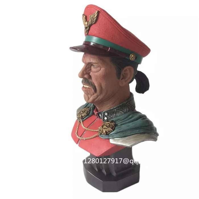 Street Fighter 30th Anniversary Vega Japanese Version Action Figure - Danny Trejo as M. Bison Half-Length Portrait Bust - Perfect for Gaming Collectors & Anime Fans Display