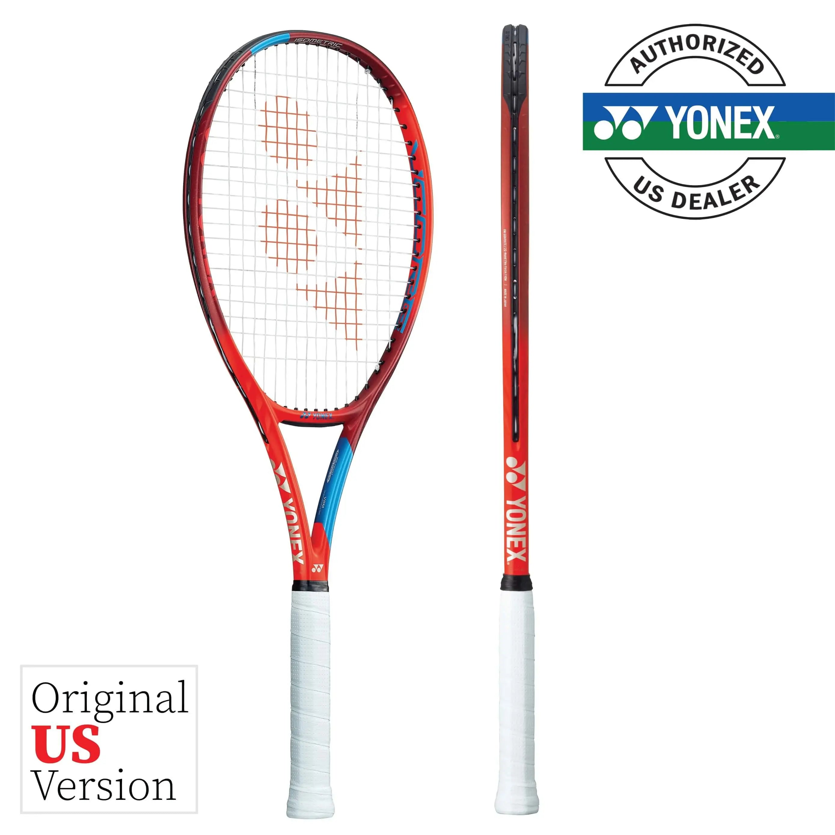 Yonex VCORE 98L Unstrung Tennis Racket - Lightweight Performance Racquet for Intermediate Players | Perfect for Baseline Play & All-Court Performance