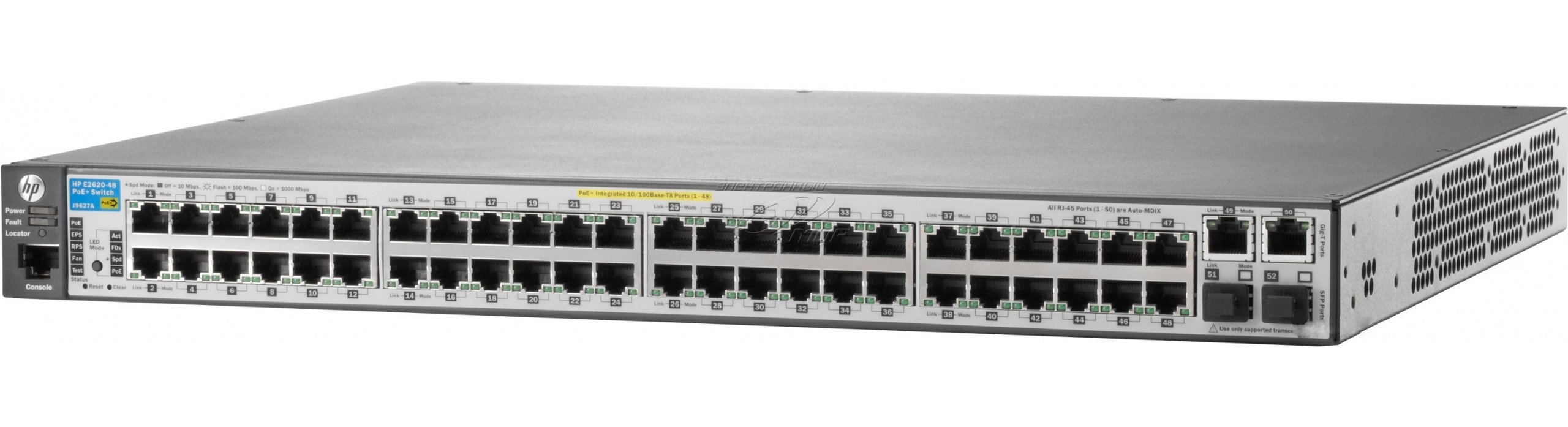 HP 2620-48 48-Port Gigabit Managed Network Switch for Business & Enterprise - Reliable High-Speed Connectivity for Office, Data Center & Server Room Networking