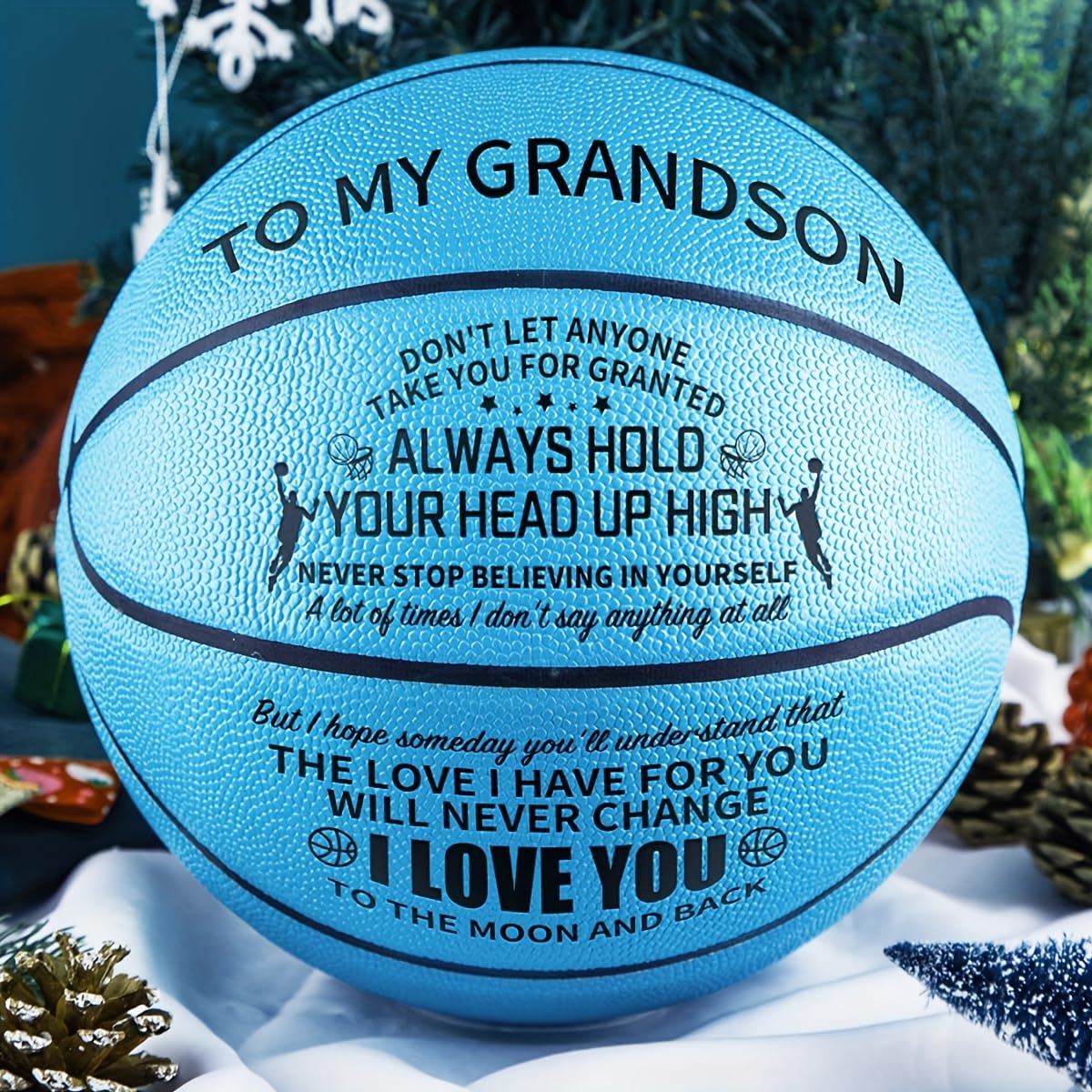 Personalized Engraved Size 7 Basketball - 29.5