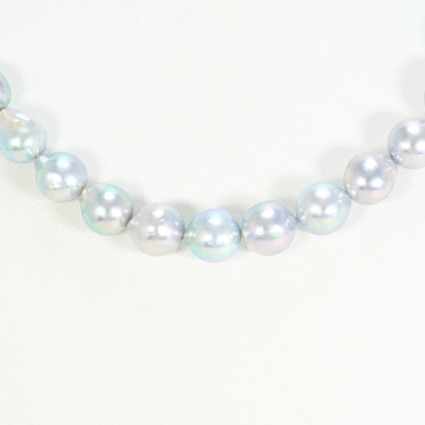 18K White Gold Pearl Necklace for Women - Elegant Bridal Jewelry & Wedding Gift - Perfect for Anniversary, Valentine's Day & Special Occasions