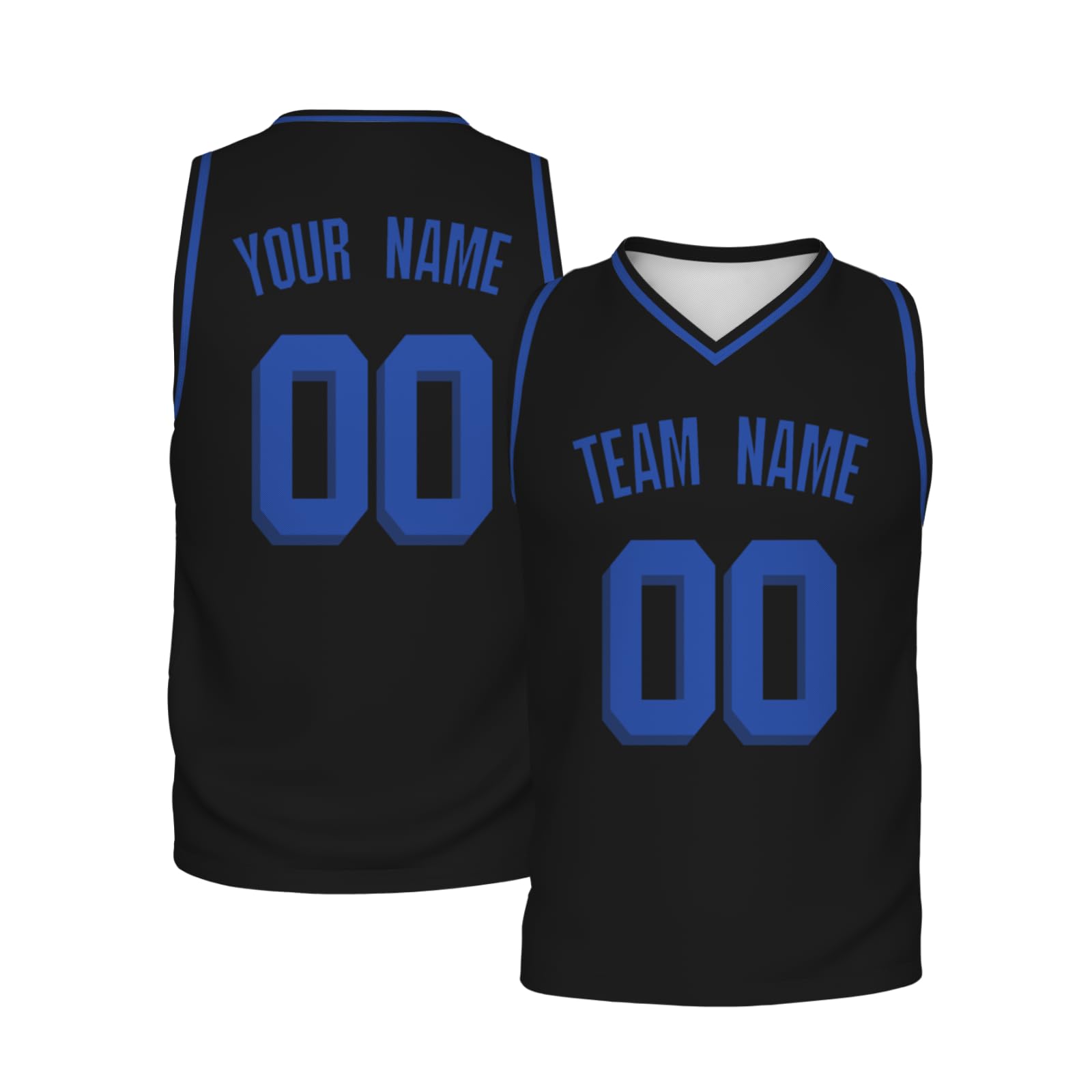 Custom Personalized Basketball Jerseys for Men & Women - Printed Name & Number - Team Uniforms for Games, Practice & Fan Wear