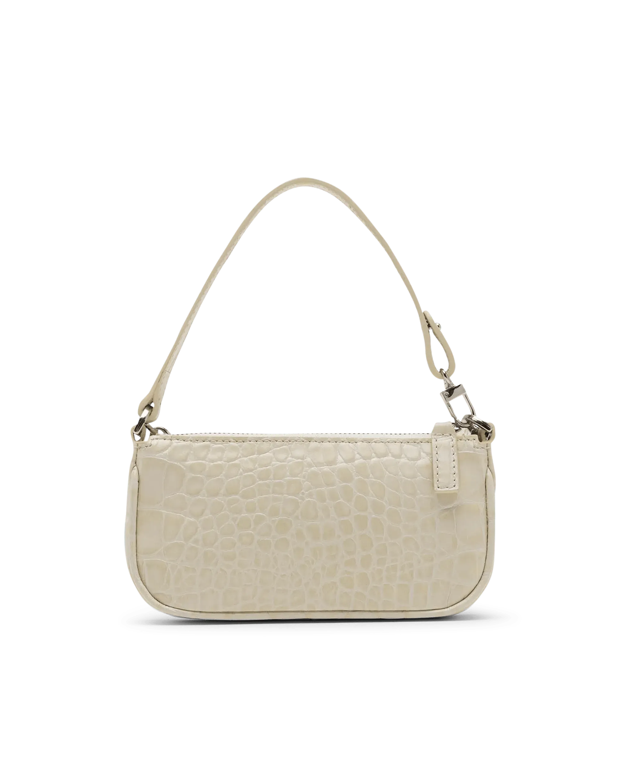 Mini Rachel Croc Effect Shoulder Bag for Women - Stylish Vegan Leather Crossbody Purse, Fashionable Small Handbag for Daily Use, Work, Shopping & Travel