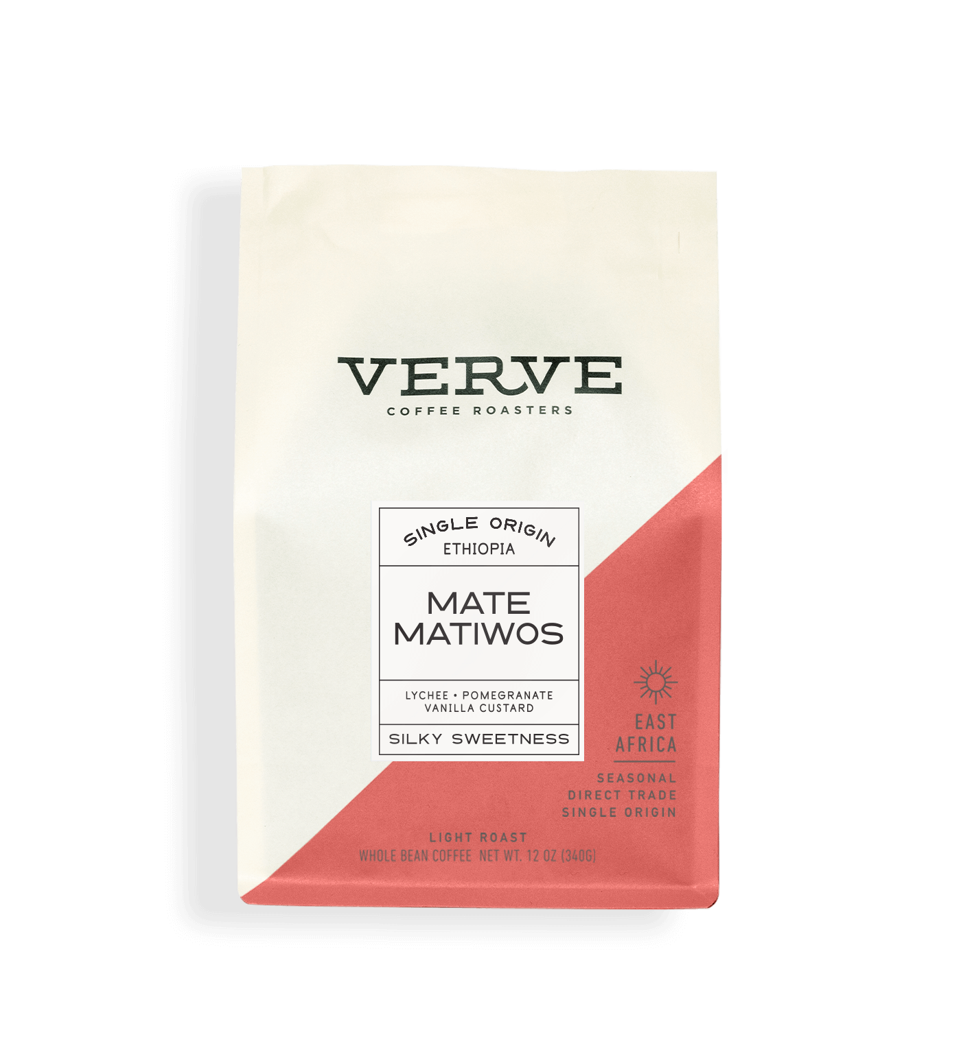 Premium Ethiopia Mate Matiwos Natural Coffee Beans - Single Origin, Organic, Fair Trade - Perfect for Home Brewing, Office Use & Gifts