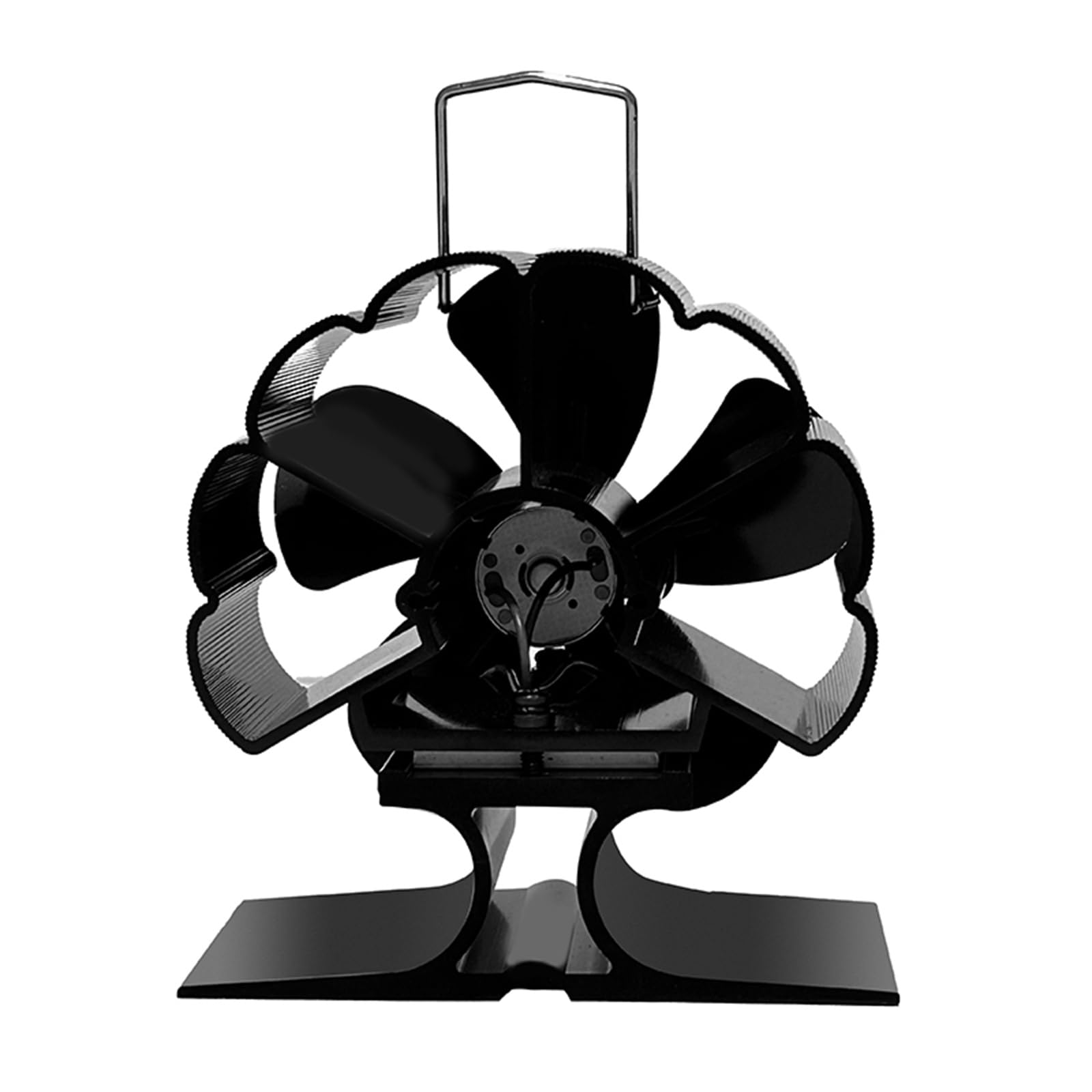 Efficient Heat Powered Stove Fan for Wood Stoves - Quiet Warm Air Circulation, Energy Saving & Fuel Efficient - Perfect for Home Heating, Cabins & Off-Grid Living