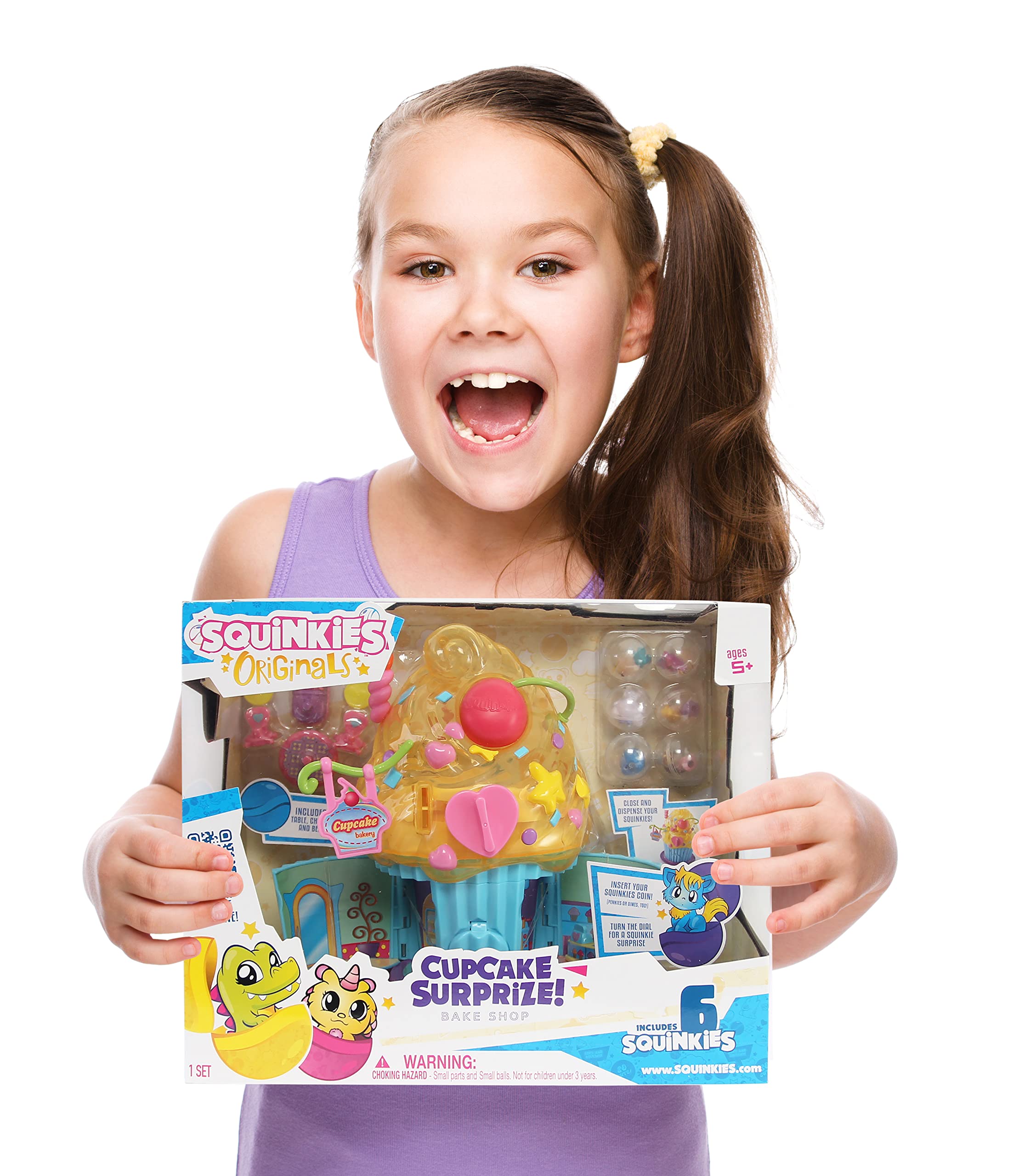 Original Cupcake Surprize Squishy Toys - 9 Pack for Kids Play & Collecting
