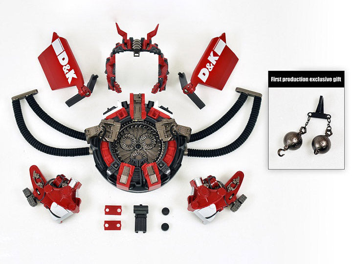 DNA Design DK 20 Upgrade Kit for Superion Combiner (Reissue with Bonus) - Transform Your SS Combiner into a Masterpiece for Display & Collection