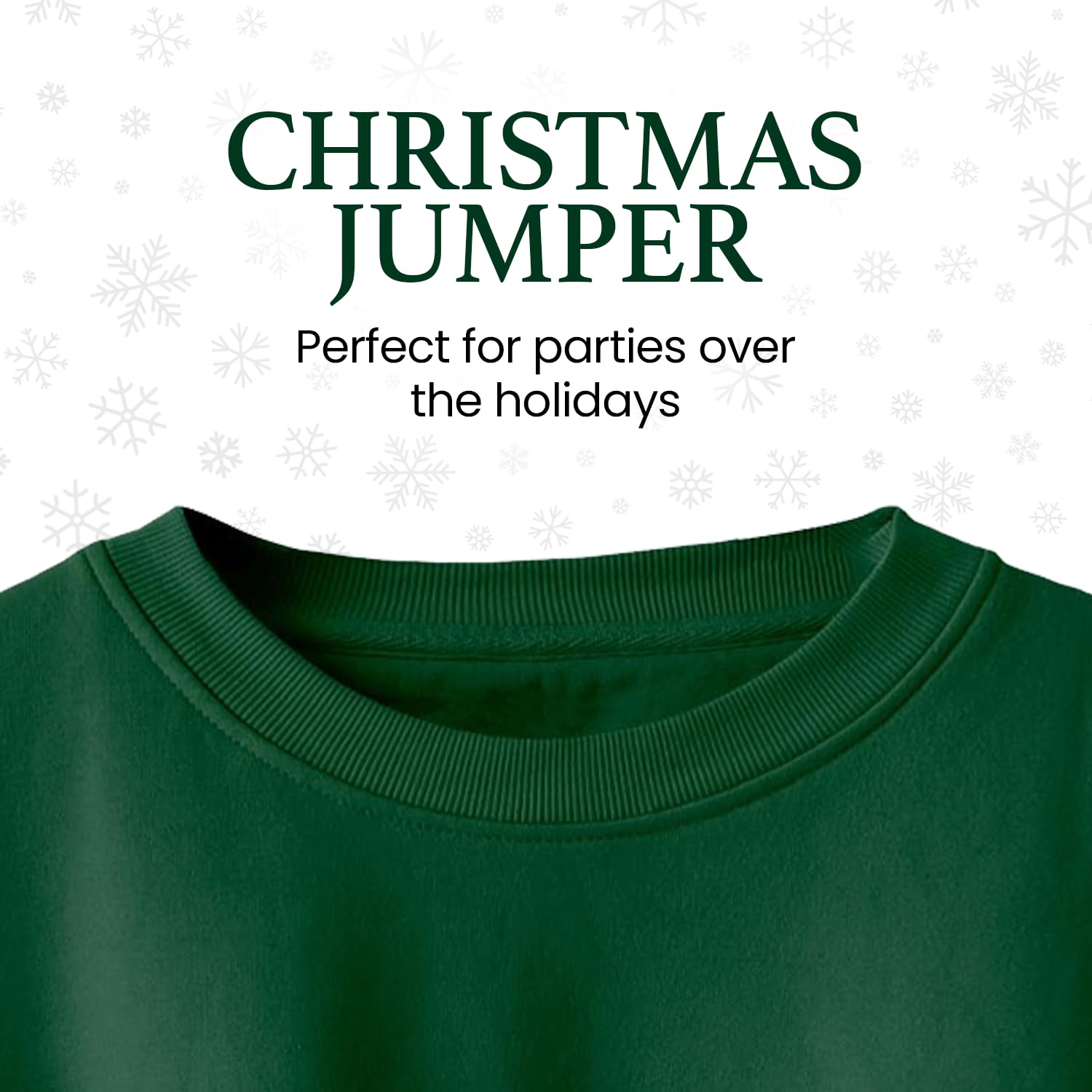 BlackMacaw - Funny Christmas Sweaters for Women & Men | Soft Cozy Unisex Holiday Jumpers | Flashing Ugly Xmas Sweater for Family Matching | Perfect for Christmas Parties, Gift Exchange & Festive Photos