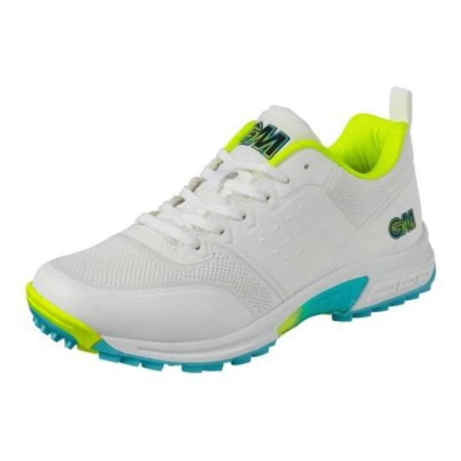 GM AION All Rounder Men's Rubber Cricket Shoes - Lightweight Non-Slip Sports Shoes for Cricket, Badminton & Indoor Games - Perfect for Training & Matches