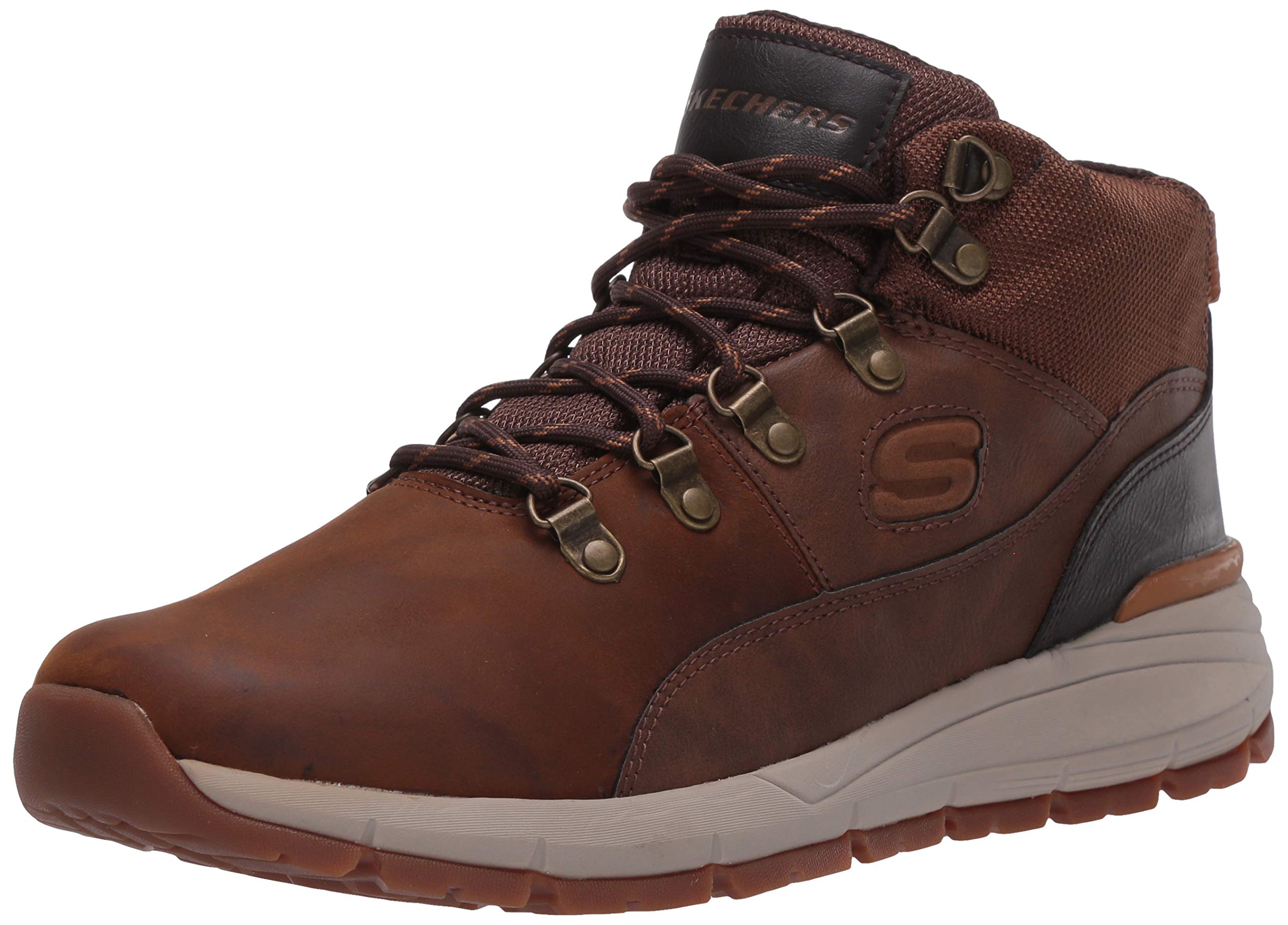 Skechers Men's Ankle Classic Boots - Comfortable Casual Shoes for Walking, Work & Outdoor Activities | Water-Resistant & Lightweight Design