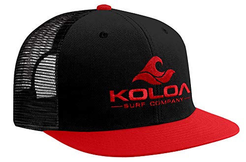 Red/Black With Red Embroidered Logo