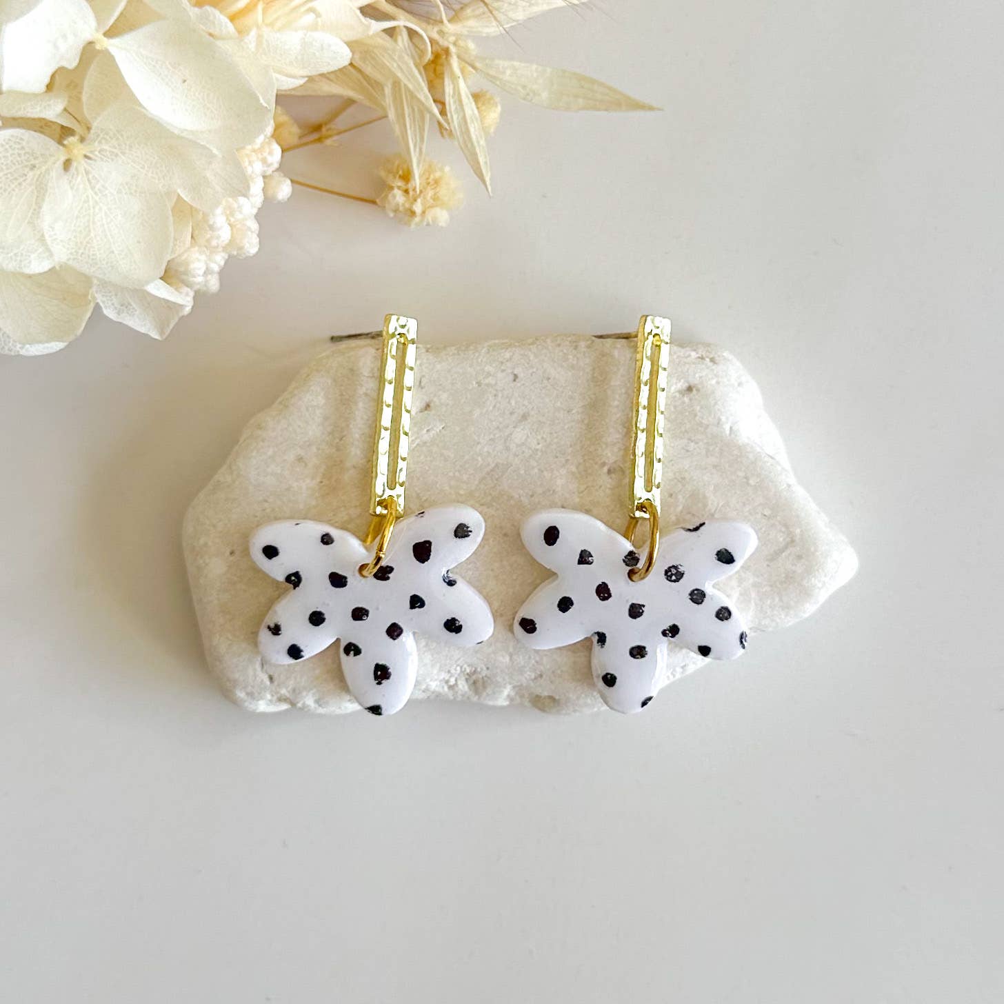 Black & White Spot Collection: Stylish Stud Earrings for Women - Perfect for Parties, Work & Everyday Wear