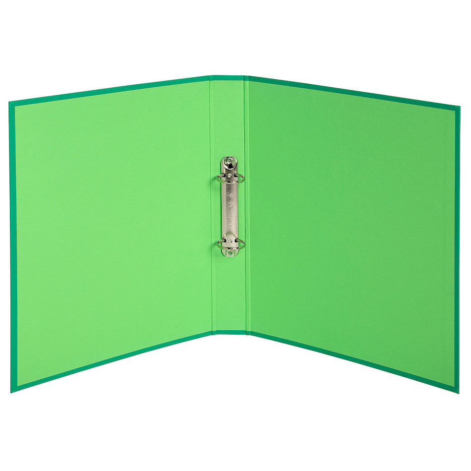 Exacompta Forever 100% Recycled 2-Ring Binder Folder - Eco-Friendly Green Office Supplies for School, Work & Document Organization