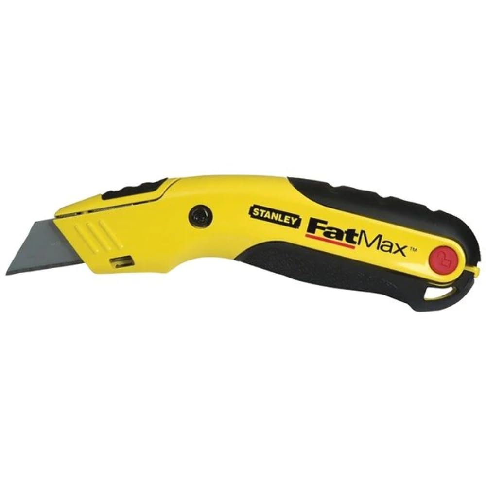 Fat Max Fixed Blade Utility Knife - Heavy Duty Cutting Tool for Camping, Hunting & Outdoor Survival