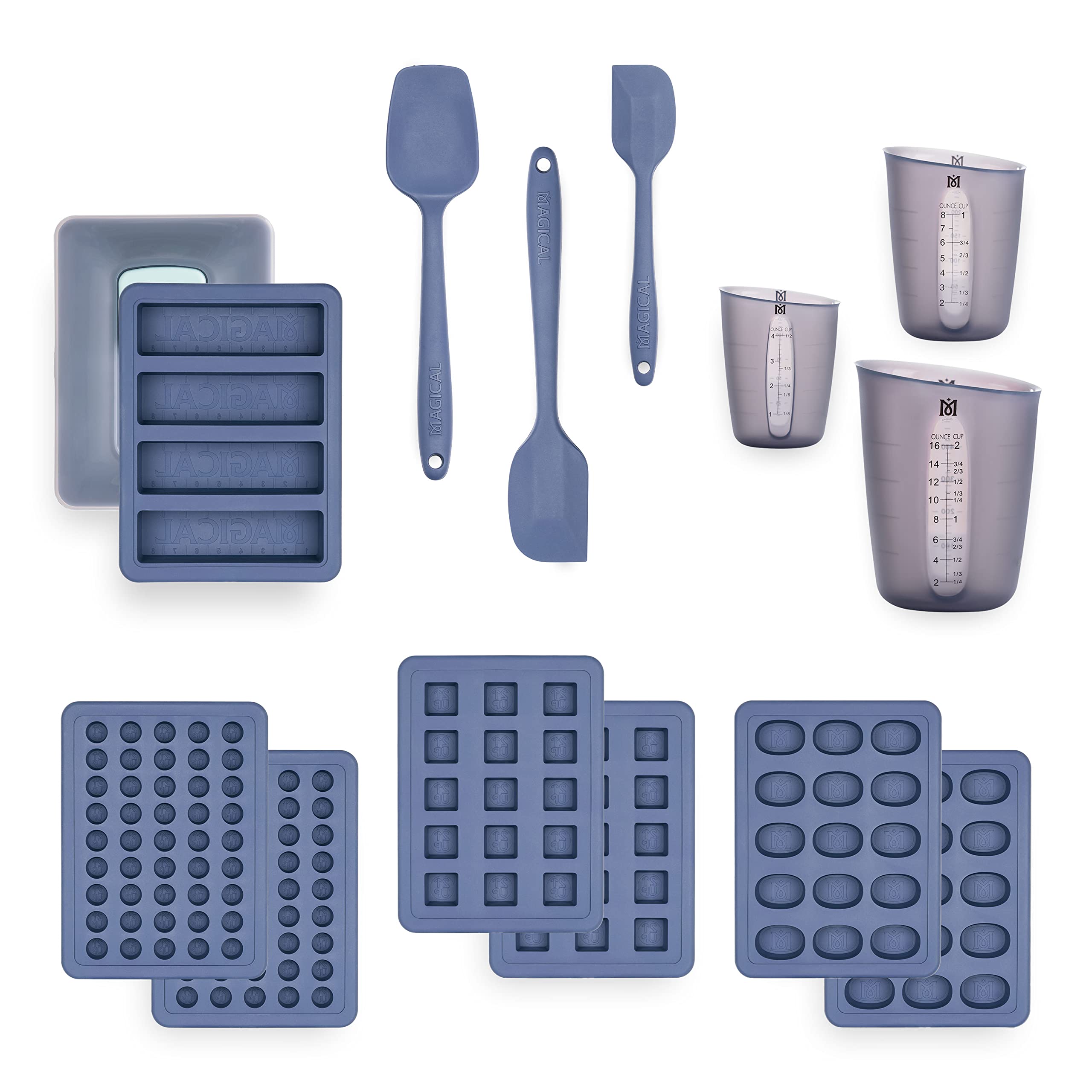 Premium Silicone Kitchen Utensil Set - Non-Stick, Heat-Resistant Cooking Tools for Baking, Frying & Meal Prep | Perfect Gift for Home Chefs