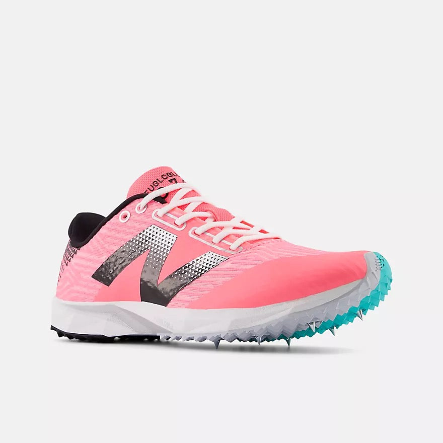 Women's FuelCell XC7 v5 Running Shoes - Lightweight & Breathable for Women (Ultra Pink/Black/Silver Metallic) - Perfect for Jogging, Gym Workouts & Daily Wear