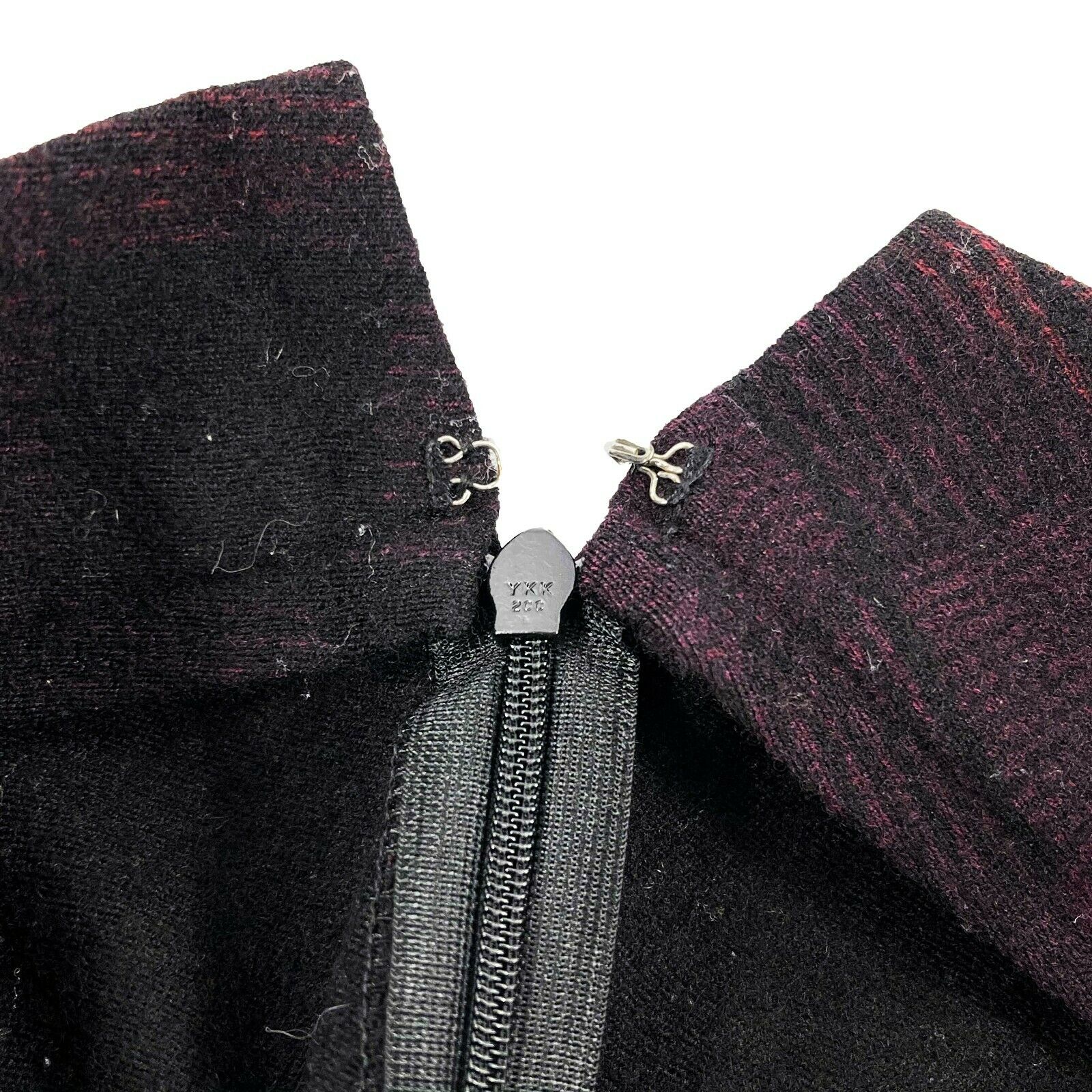 Yohji Yamamoto + Noir Muted Plaid A-Line Skirt - Black Multi Color - Size 1 - Women's Fashion Skirt for Casual Wear, Office & Evening Outfits