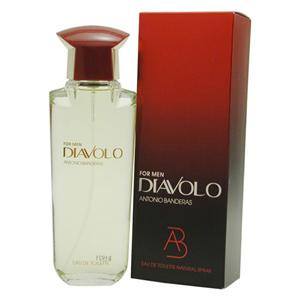 Antonio Banderas Diavolo Men's Eau de Toilette Spray - 3.4 oz / 100ml - Fresh Woody Cologne for Day & Night Wear - Perfect for Date Night, Office & Special Occasions